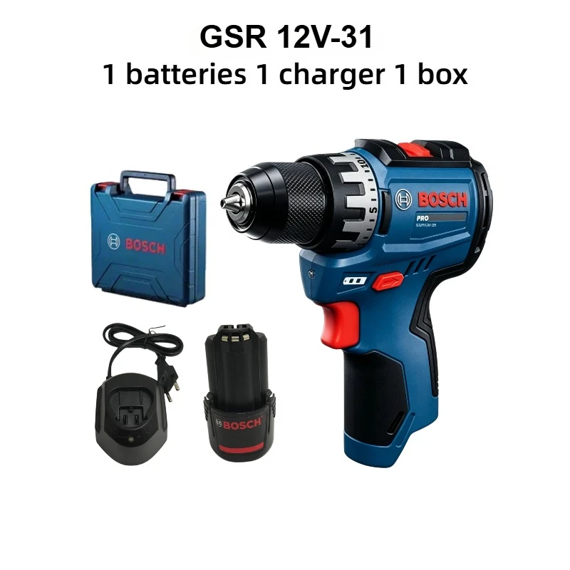 Power Tools Usa - Bosch Professional GSR 12V-31 Cordless Drill