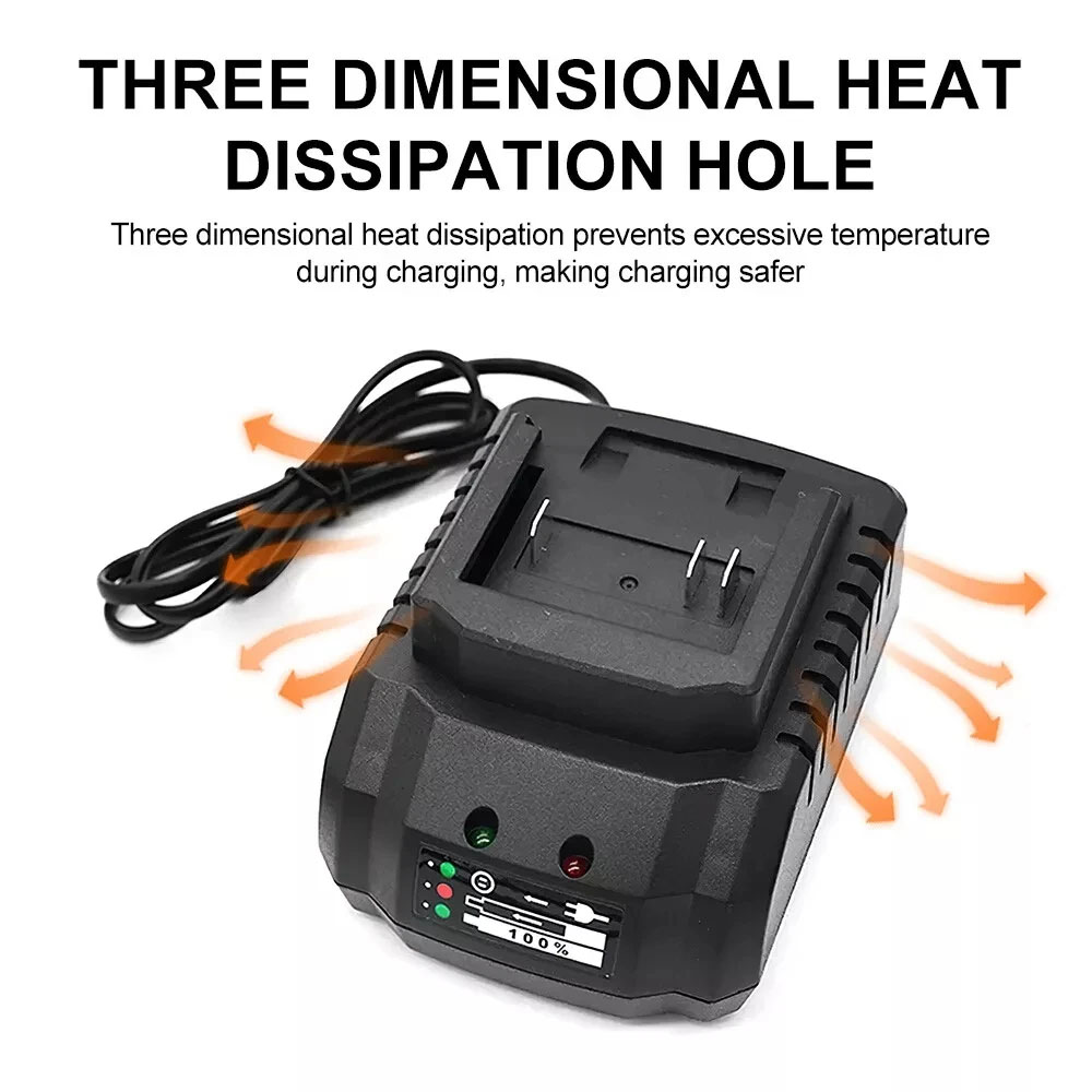 Li-ion Battery Charger 18V 21V - Power Tools Sheets recension och pris