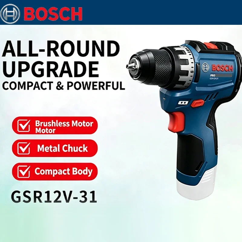 Bosch GSR 12V-31 Brushless Ele - Power Tools For Home recension och pris