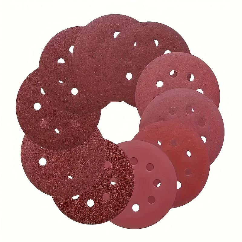 100 Pcs of 5-Inch 8-Hole Sandp - Random Orbital Sander recension och pris
