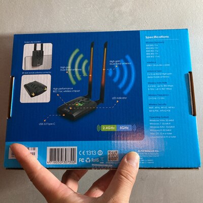 New ALFA AWUS036ACH Uses RTL88 - Power Tools For Linux recension och pris