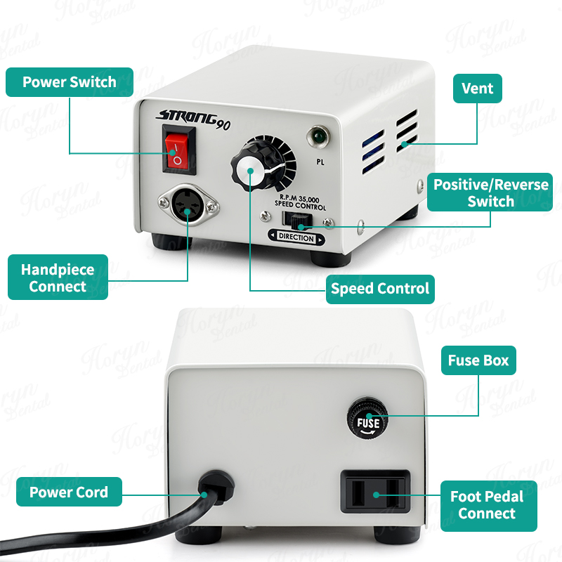 65W Strong 90 Micromotor 102L/ - Power Tools Sheets recension och pris